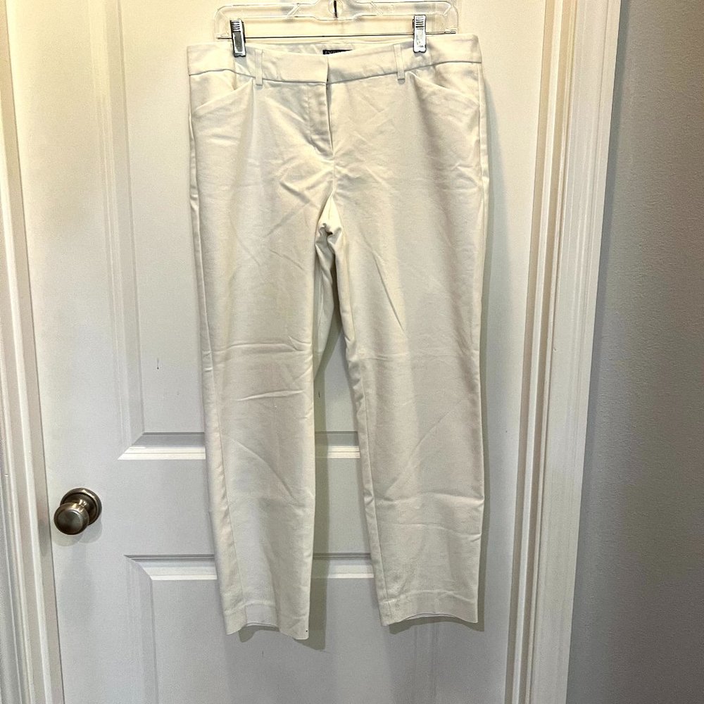 Express Editor White Pants, Size 10R